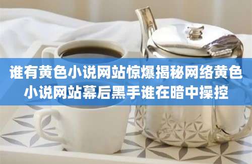 谁有黄色小说网站惊爆揭秘网络黄色小说网站幕后黑手谁在暗中操控
