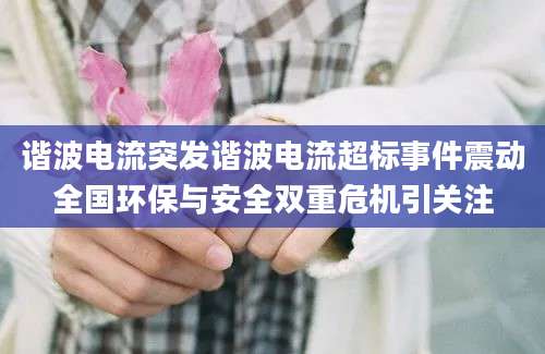 谐波电流突发谐波电流超标事件震动全国环保与安全双重危机引关注
