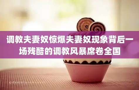 调教夫妻奴惊爆夫妻奴现象背后一场残酷的调教风暴席卷全国