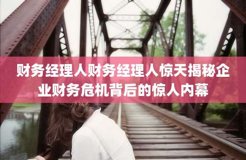 财务经理人财务经理人惊天揭秘企业财务危机背后的惊人内幕