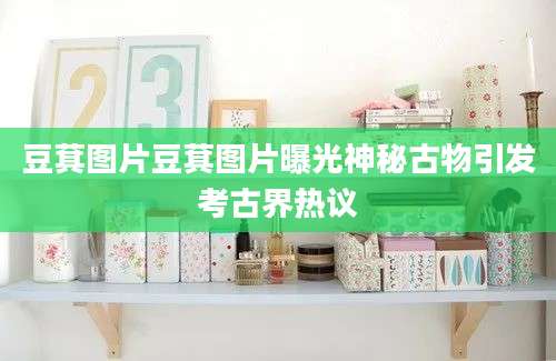 豆萁图片豆萁图片曝光神秘古物引发考古界热议